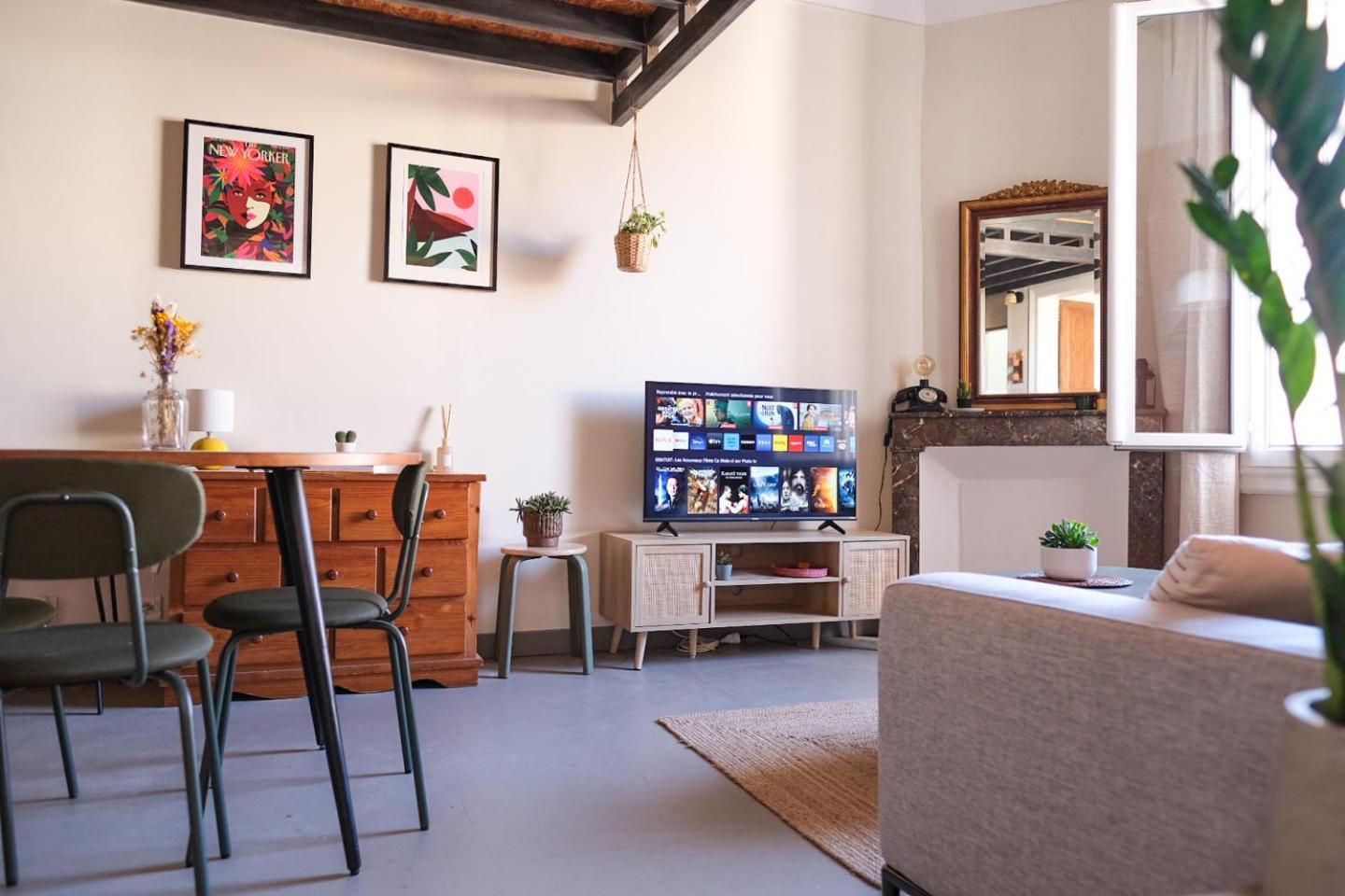 Cosy T3 Style Loft Proche Gare St Roch Apartment Montpellier Ngoại thất bức ảnh